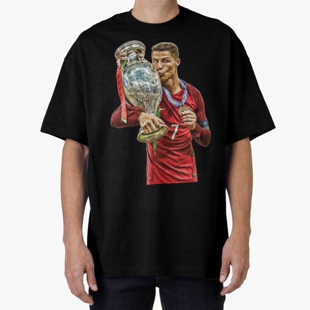 cristiano ronaldo Oversized T-Shirt Bring a Champion Mindset to FIFA World Cup 2026 for Fans of Messi, CR7 and Mbappe and Netherlands, Bringing Stadium Chants, National Pride, Trophy Dreams and Unforgettable Football Memories; Made for Collectors