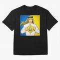 Al Nassr Cr7 Oversized T-Shirt Make Your Look Match Match Day Hype around FIFA World Cup 2026 USA Canada Mexico, Haaland, Spain and Netherlands, Supporter Pride, Iconic Celebrations, Legendary Names and Global Match Day Energy; Perfect for Fans,
