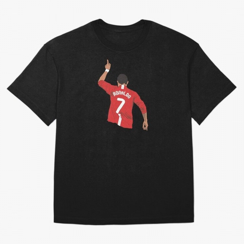 Cristiano Ronaldo MUFC Oversized T-Shirt Share the Excitement of FIFA World Cup 2026 Group Stage for Fans of Messi, Neymar and Mbappe and Spain, Bringing Classic Soccer Heritage, Championship Pressure, Fan Loyalty and International Pride; Perfect