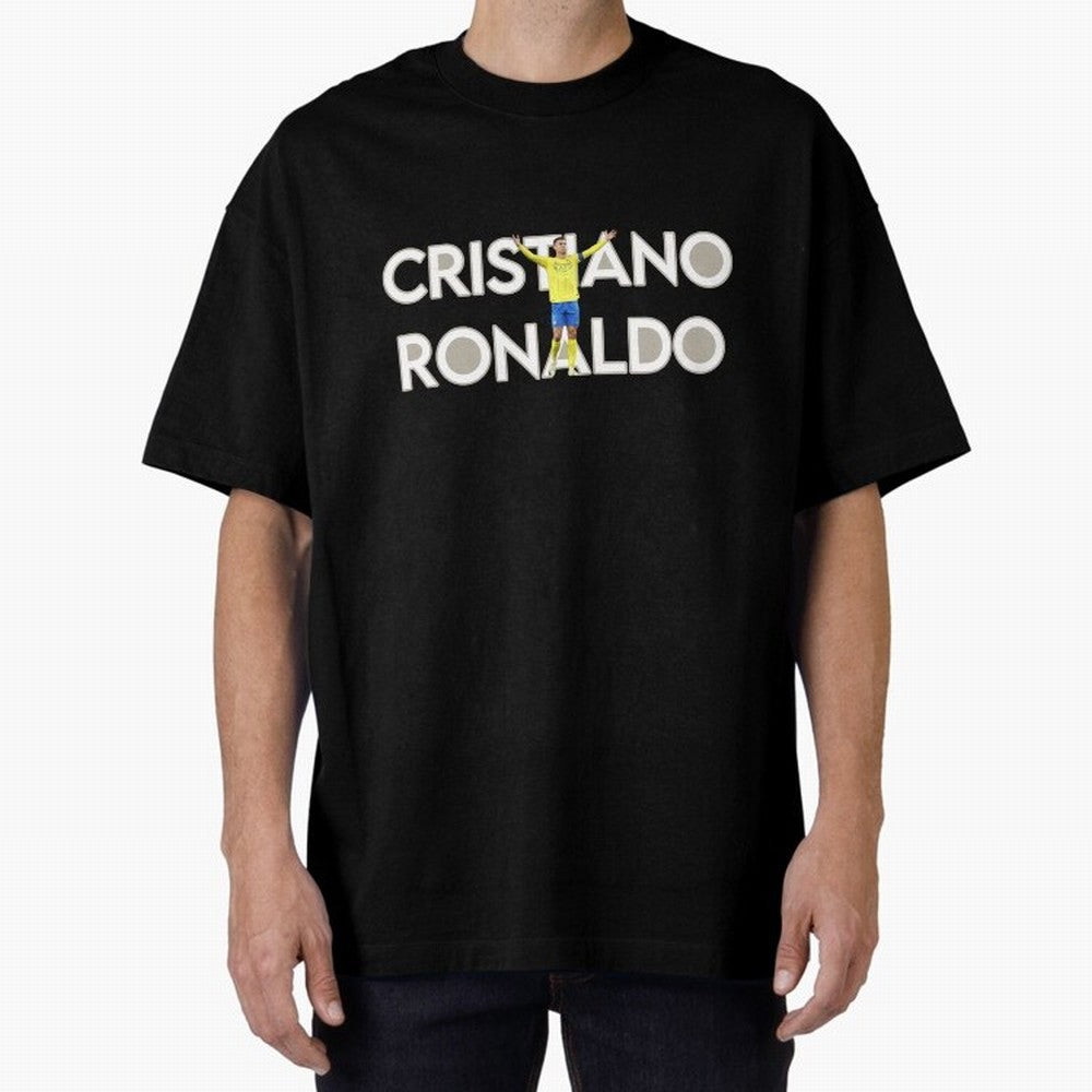 Cristiano Ronaldo Oversized T-Shirt Experience the Global Stage of Global Football Passion for FIFA World Cup 2026, Highlighting Cristiano Ronaldo, Haaland and CR7, France, Fan Favorite Moments, National Team Passion, Big Match Drama and Soccer