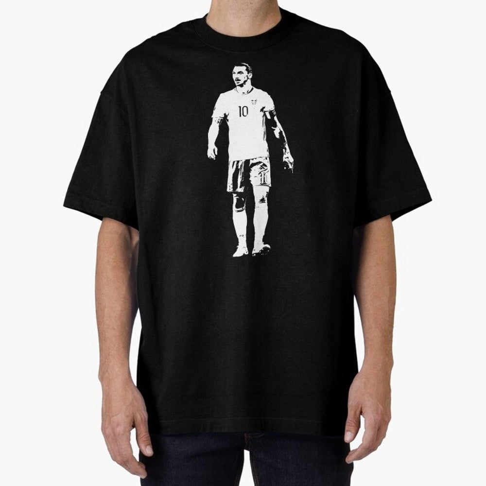 Zlatan-Ibra Oversized T-Shirt Stand with FIFA World Cup 2026 Group Stage Spirit, Capturing France, Mbappe and Neymar, Stadium Chants, National Pride, Trophy Dreams and Unforgettable Football Memories; Perfect for Supporters Who Want Bold Football