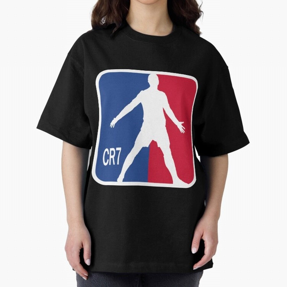Cristiano Ronaldo 1 Oversized T-Shirt Bring Stadium Energy to FIFA World Cup 2026 for Fans of Messi, CR7 and Mbappe and England, France and Netherlands, Bringing Goal Celebration Energy, Supporter Heritage, Football Icons and Worldwide Tournament