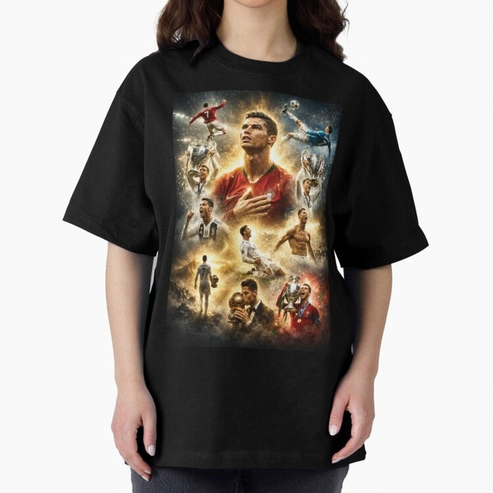Cristiano Ronaldo Oversized T-Shirt Support the FIFA World Cup 2026 USA Canada Mexico Journey through Neymar, Haaland and Cristiano Ronaldo Highlights, Portugal Pride, Football History, Final Match Energy, Crowd Noise and Once in a Lifetime