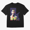 Ronaldo Cristiano Ronaldo Oversized T-Shirt Showcase the FIFA World Cup 2026 Group Stage Journey through Mbappe and Neymar Highlights, England Pride, Game Day Rituals, Football Legends, Country Pride and the Road to the Final; Made for Collectors