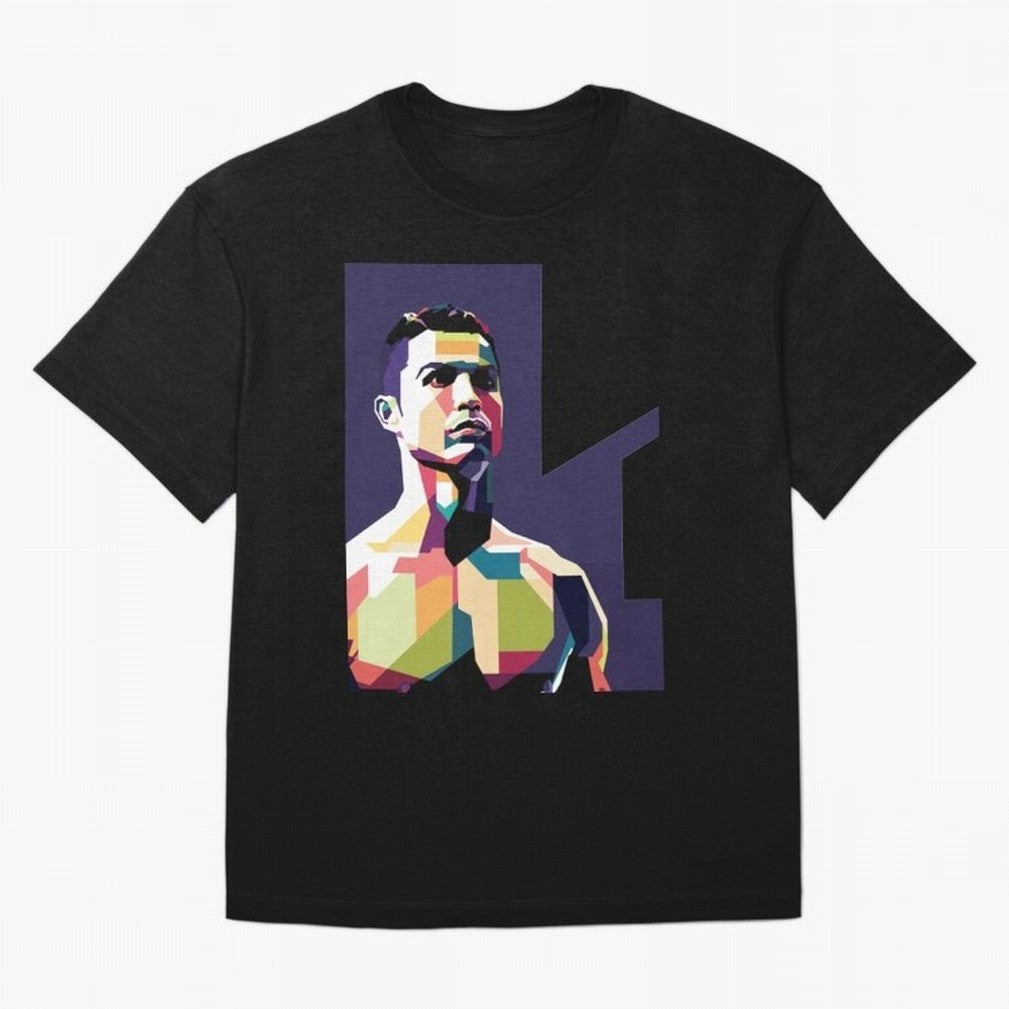 Ronaldo Cristiano Ronaldo Oversized T-Shirt Showcase the FIFA World Cup 2026 Group Stage Journey through Mbappe and Neymar Highlights, England Pride, Game Day Rituals, Football Legends, Country Pride and the Road to the Final; Made for Collectors