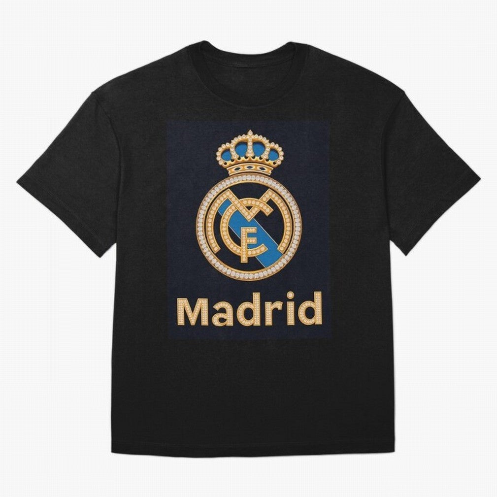 Madrid Oversized T-Shirt Carry FIFA World Cup 2026 Group Stage for Fans of Messi, Neymar and Mbappe and Brazil, Portugal and Argentina, Bringing Fan Favorite Moments, National Team Passion, Big Match Drama and Soccer History; Built for Supporters