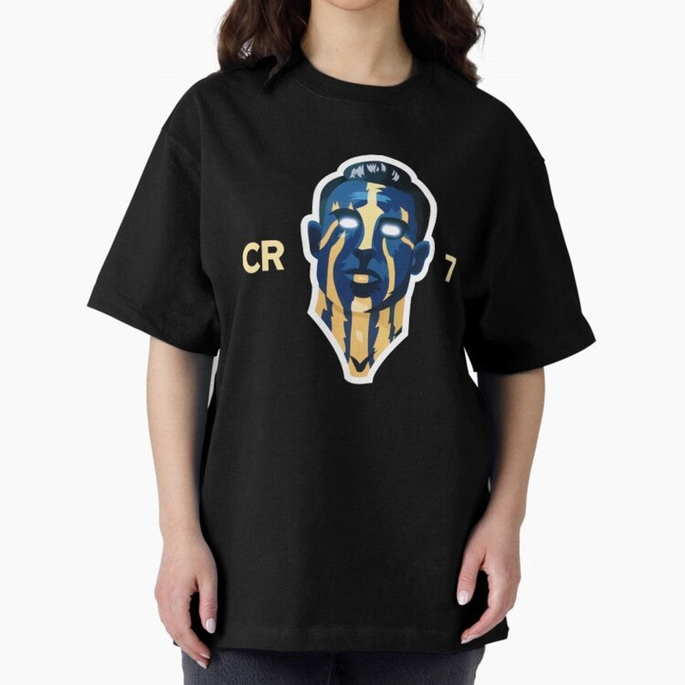 Cristiano Ronaldo Oversized T-Shirt Celebrate National Team Dreams in FIFA World Cup 2026 USA Canada Mexico Spirit, Filled with England, Haaland, Supporter Pride, Iconic Celebrations, Legendary Names and Global Match Day Energy; Built for