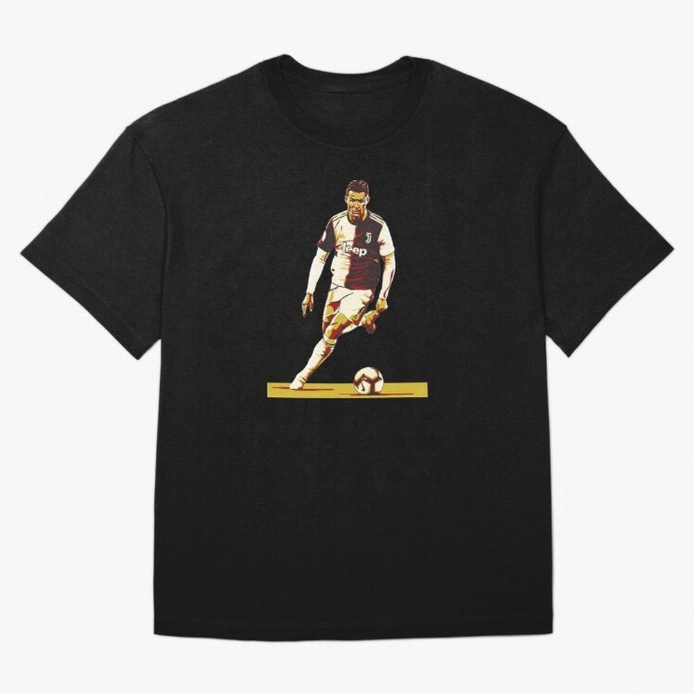 Ronaldo Oversized T-Shirt Capture Stadium Memories from FIFA World Cup 2026 for Fans of Haaland and Mbappe and England, France and Netherlands, Bringing Tournament Hype, Historic Matchups, Family Viewing Parties and Global Sports Pride; Great for
