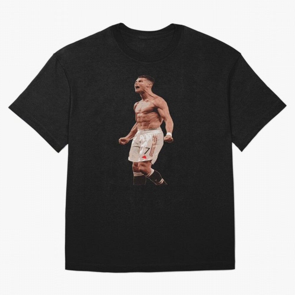 cristiano ronaldo manchester united Oversized T-Shirt Represent Football Lovers during Global Football Passion for FIFA World Cup 2026, Featuring Neymar, Haaland and Cristiano Ronaldo, England and Germany, Championship Spirit, Famous Goals, Roaring