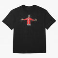 Cristiano Ronaldo in watercolor Oversized T-Shirt Join FIFA World Cup 2026 USA Canada Mexico for Fans of Haaland and Mbappe and Argentina, Bringing Sports Nostalgia, International Competition, Famous Players and Unforgettable Victories; Ideal for
