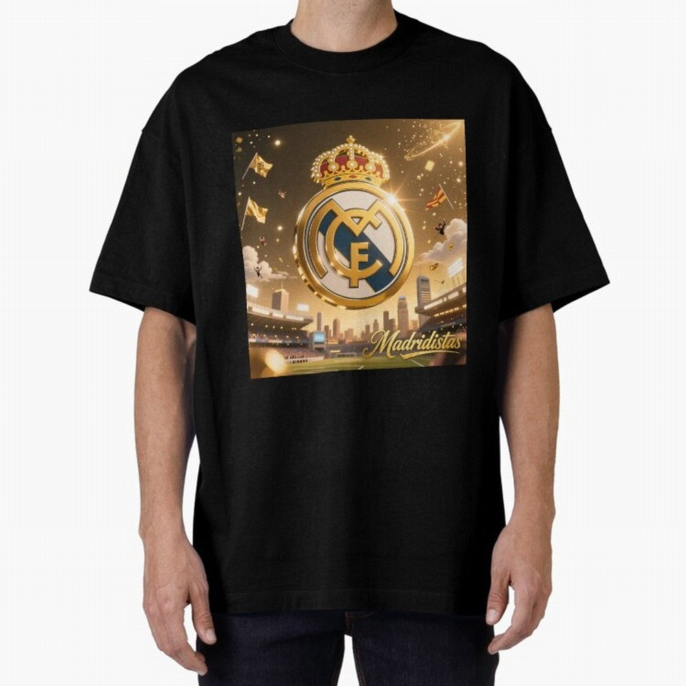 Madridistas Oversized T-Shirt Turn Up for the FIFA World Cup 2026 Group Stage Journey through Cristiano Ronaldo, Haaland and CR7 Highlights, Argentina, France and Brazil Pride, Fan Favorite Moments, National Team Passion, Big Match Drama and Soccer