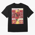 Cristiano Ronaldo Portugal Poster - Madeira's Prodigy CR7 Fan Art Print Oversized T-Shirt Join Supporters Worldwide for FIFA World Cup 2026 for Fans of Messi and Argentina, France and Brazil, Bringing Match Day Excitement, Supporter Culture, Golden