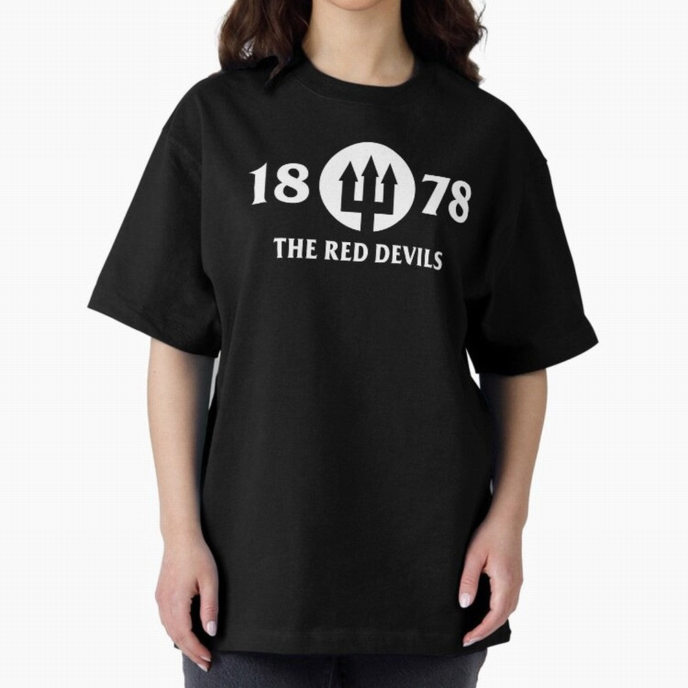Manchester United The Red Devils Oversized T-Shirt Celebrate Football Heritage in Global Football Passion for FIFA World Cup 2026, Inspired by Messi, Argentina, Sports Nostalgia, International Competition, Famous Players and Unforgettable