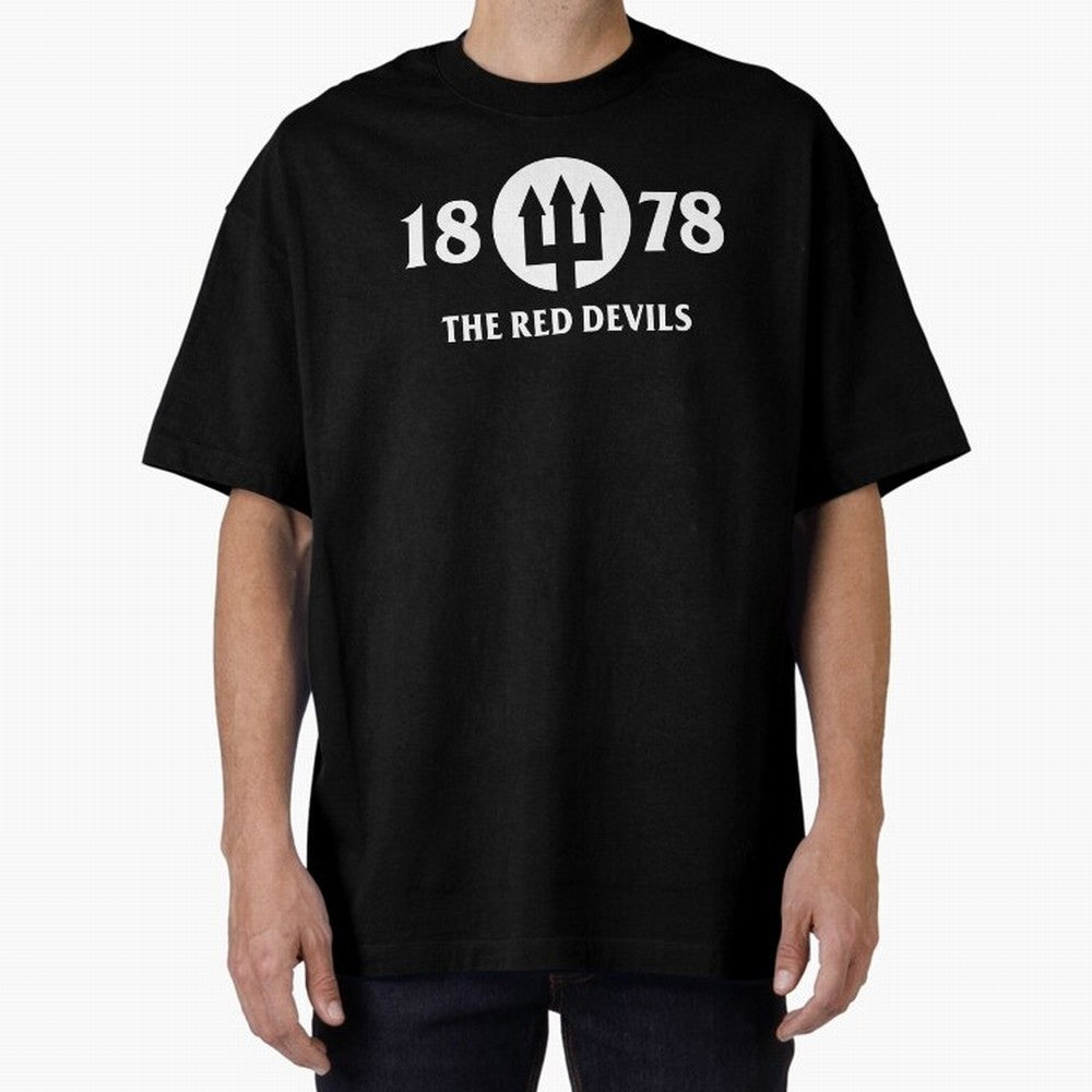 Manchester United The Red Devils Oversized T-Shirt Celebrate Football Heritage in Global Football Passion for FIFA World Cup 2026, Inspired by Messi, Argentina, Sports Nostalgia, International Competition, Famous Players and Unforgettable