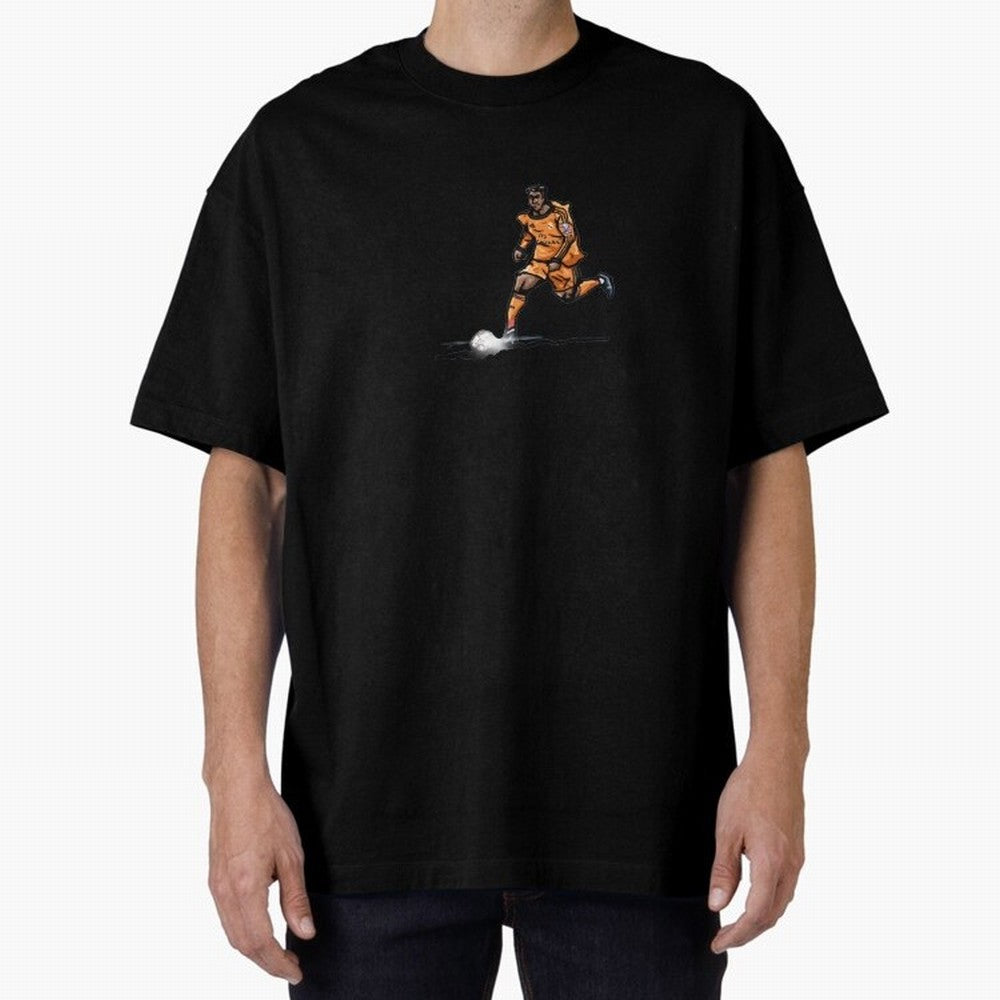 Cristiano Ronaldo Oversized T-Shirt Celebrate Classic Football Spirit in FIFA World Cup 2026 Spirit, Connected to Spain and Netherlands, Messi, Neymar and Mbappe, Football Passion, Legendary Performances, Festival Vibes and Supporter Community;