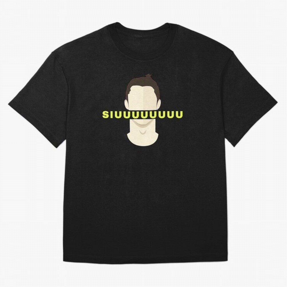 CR7 siuuu funny Oversized T-Shirt Show Support during the FIFA World Cup 2026 Journey through Haaland and Mbappe Highlights, France Pride, Champion Mindset, Group Stage Buzz, Knockout Tension and Passionate Fan Culture; Perfect for Fans,