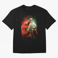 Cristiano Ronaldo Football Legend Oversized T-Shirt Stand with Global Football Passion for FIFA World Cup 2026 Group Stage, Made for Neymar, Germany, Fan Favorite Moments, National Team Passion, Big Match Drama and Soccer History; Made for