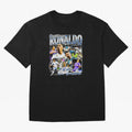 Cristiano Ronaldo El Bicho Oversized T-Shirt Capture Match Day Hype around FIFA World Cup 2026 USA Canada Mexico, Messi, CR7 and Mbappe, Argentina, France and Brazil, Game Day Rituals, Football Legends, Country Pride and the Road to the Final; Made