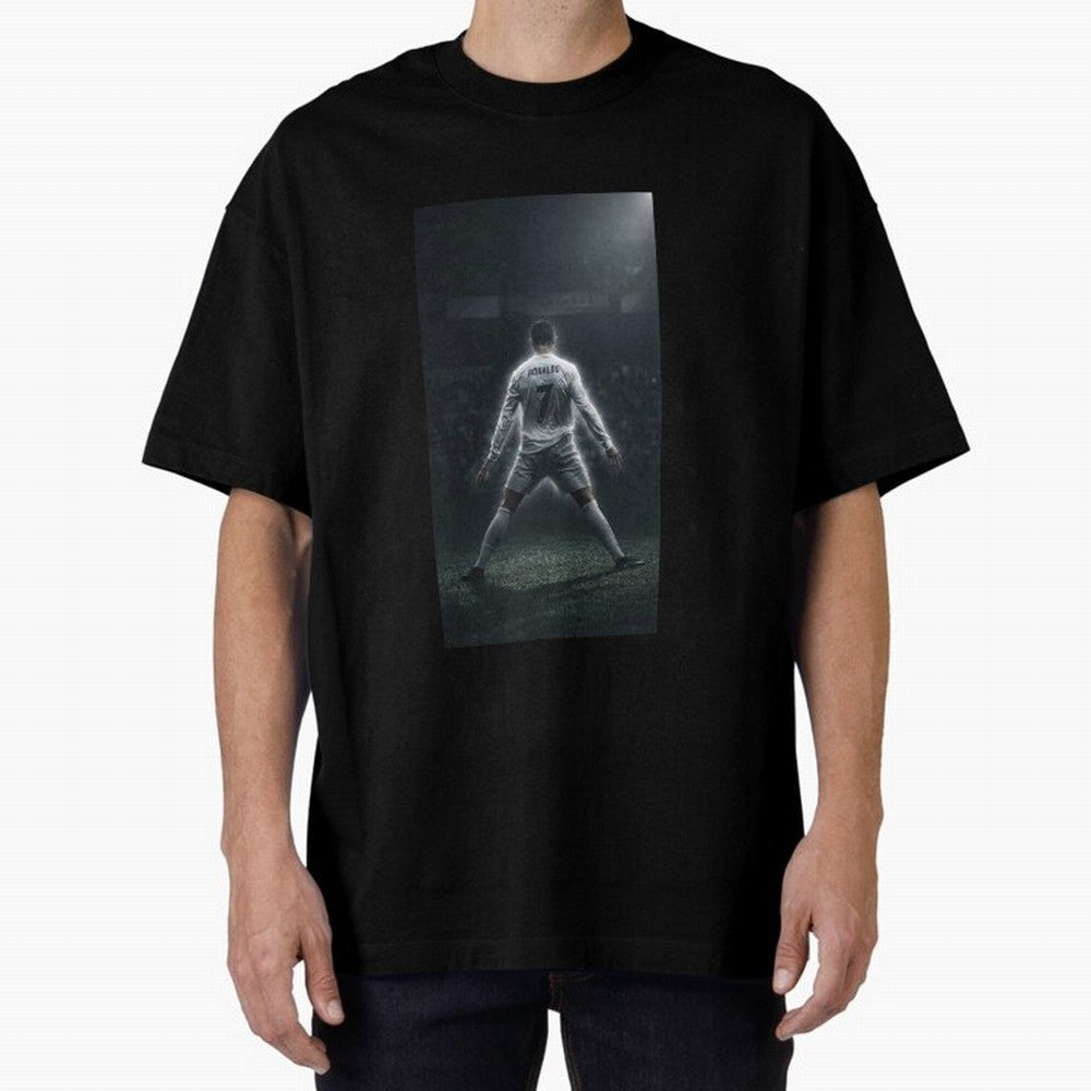 Cristiano Ronaldo Oversized T-Shirt Show Passion for the Stars of Global Football Passion for FIFA World Cup 2026, Celebrating Cristiano Ronaldo, Argentina, France and Brazil, Tournament Hype, Historic Matchups, Family Viewing Parties and Global