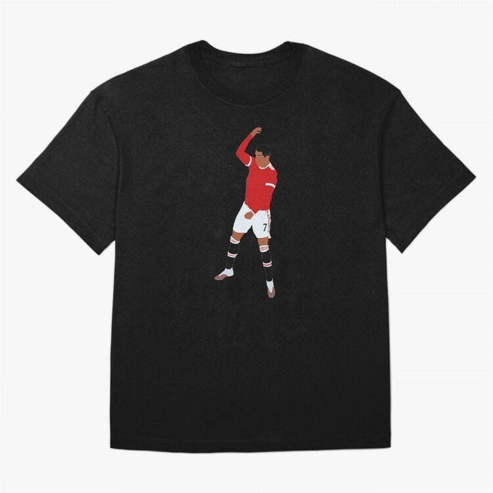 Cristiano Ronaldo Oversized T-Shirt Celebrate Every Goal in Global Football Passion for FIFA World Cup 2026 USA Canada Mexico, Celebrating Mbappe, Portugal, Supporter Pride, Iconic Celebrations, Legendary Names and Global Match Day Energy; Made for