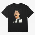 Cristiano Ronaldo Cristiano Ronaldo CR7 Oversized T-Shirt Embrace FIFA World Cup 2026 for Fans of CR7 and Messi and England, Bringing Goal Celebration Energy, Supporter Heritage, Football Icons and Worldwide Tournament Joy; Perfect for Fans,