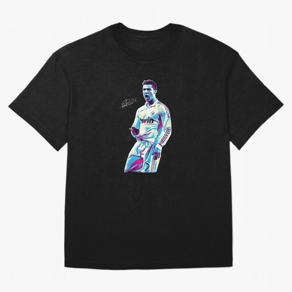 Cristiano Ronaldo Oversized T-Shirt Honor the Beautiful Game during the FIFA World Cup 2026 Journey through CR7 and Messi Highlights, England and Germany Pride, Stadium Chants, National Pride, Trophy Dreams and Unforgettable Football Memories;