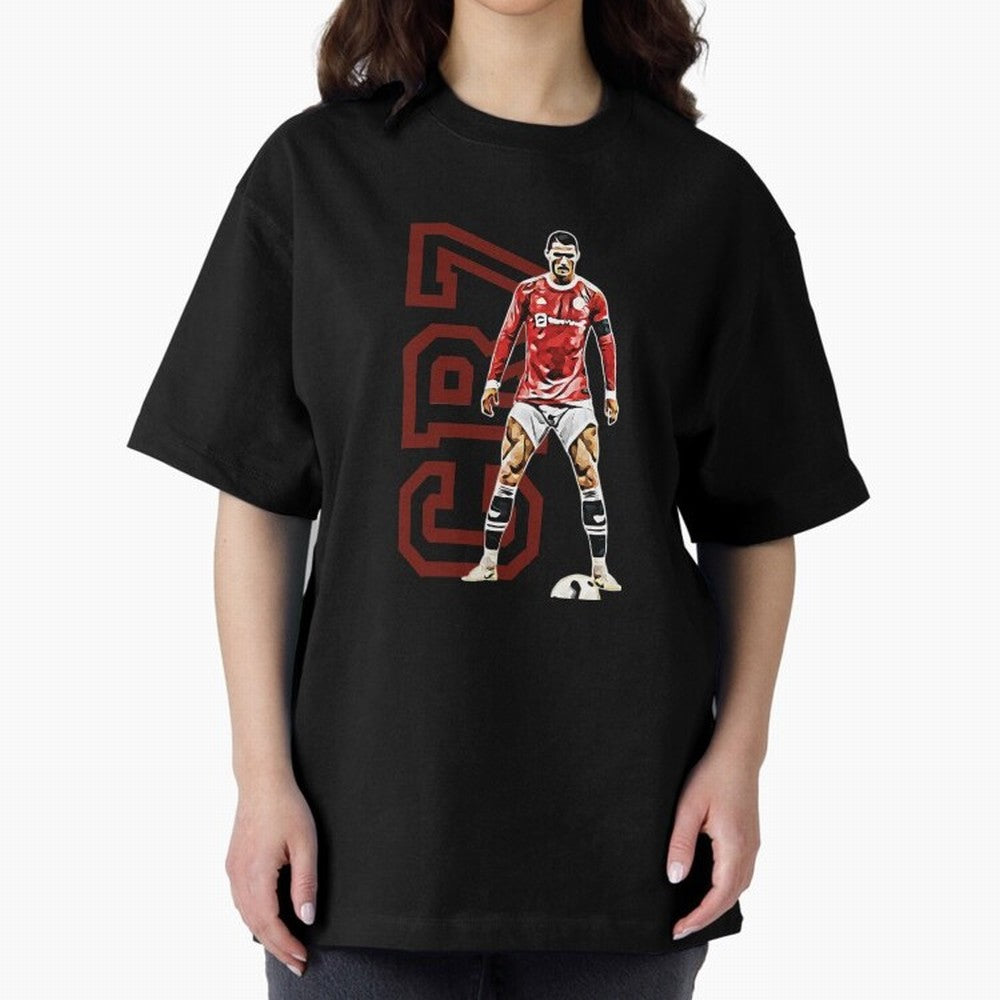 Cr7 Oversized T-Shirt Treasure Match Day Hype around FIFA World Cup 2026, Neymar, England, Football Passion, Legendary Performances, Festival Vibes and Supporter Community; Perfect for Supporters Who Want Bold Football Energy, Global Pride and