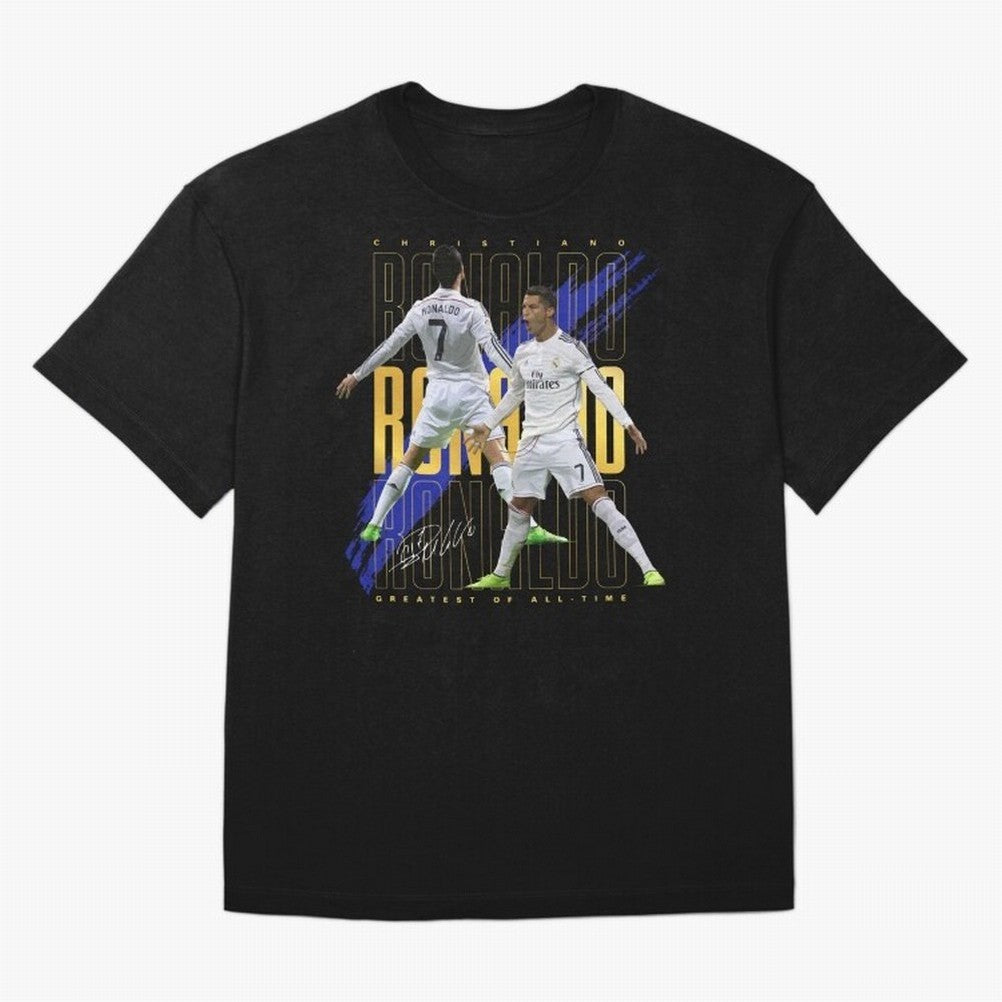 Cristiano Ronaldo Suuiii! Greatest Of All Time Oversized T-Shirt Stand Proud for FIFA World Cup 2026 USA Canada Mexico Featuring Neymar, Brazil Energy, Global Supporter Spirit, Legendary Goals, National Colors and Tournament Celebration; Perfect