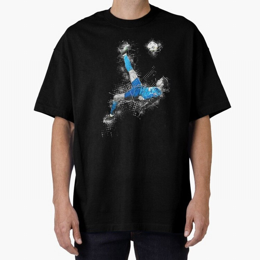 Cristiano Ronaldo Oversized T-Shirt Represent Fans Who Live for Match Day Hype around FIFA World Cup 2026 USA Canada Mexico, Haaland and Mbappe, Brazil, Portugal and Argentina, Global Supporter Spirit, Legendary Goals, National Colors and