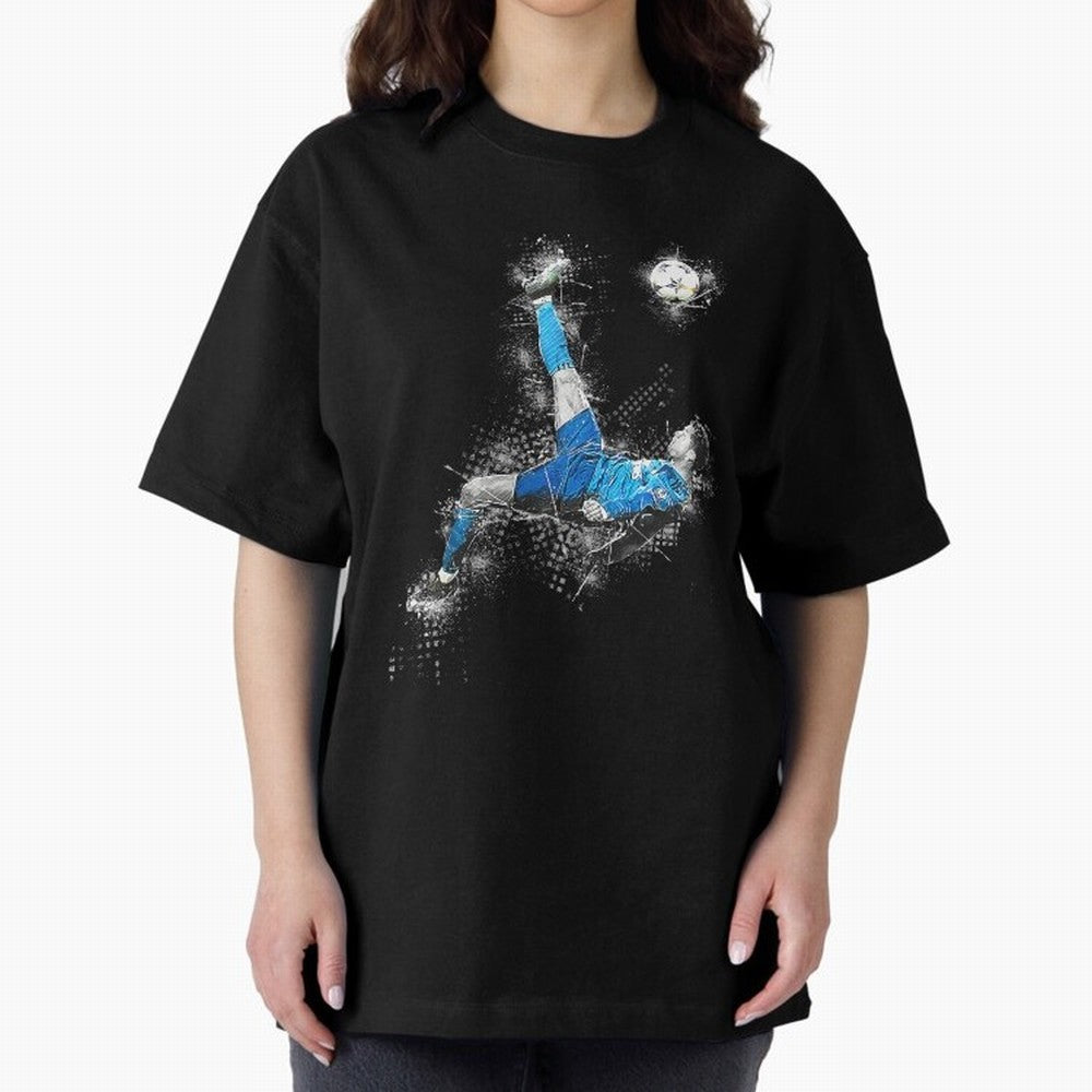 Cristiano Ronaldo Oversized T-Shirt Represent Fans Who Live for Match Day Hype around FIFA World Cup 2026 USA Canada Mexico, Haaland and Mbappe, Brazil, Portugal and Argentina, Global Supporter Spirit, Legendary Goals, National Colors and