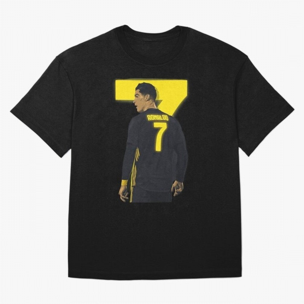 CR7 cristiano ronaldo logo Oversized T-Shirt Make Your Look Match FIFA World Cup 2026 Capturing CR7 and Messi, France Energy, Sports Nostalgia, International Competition, Famous Players and Unforgettable Victories; Perfect for People Who Love