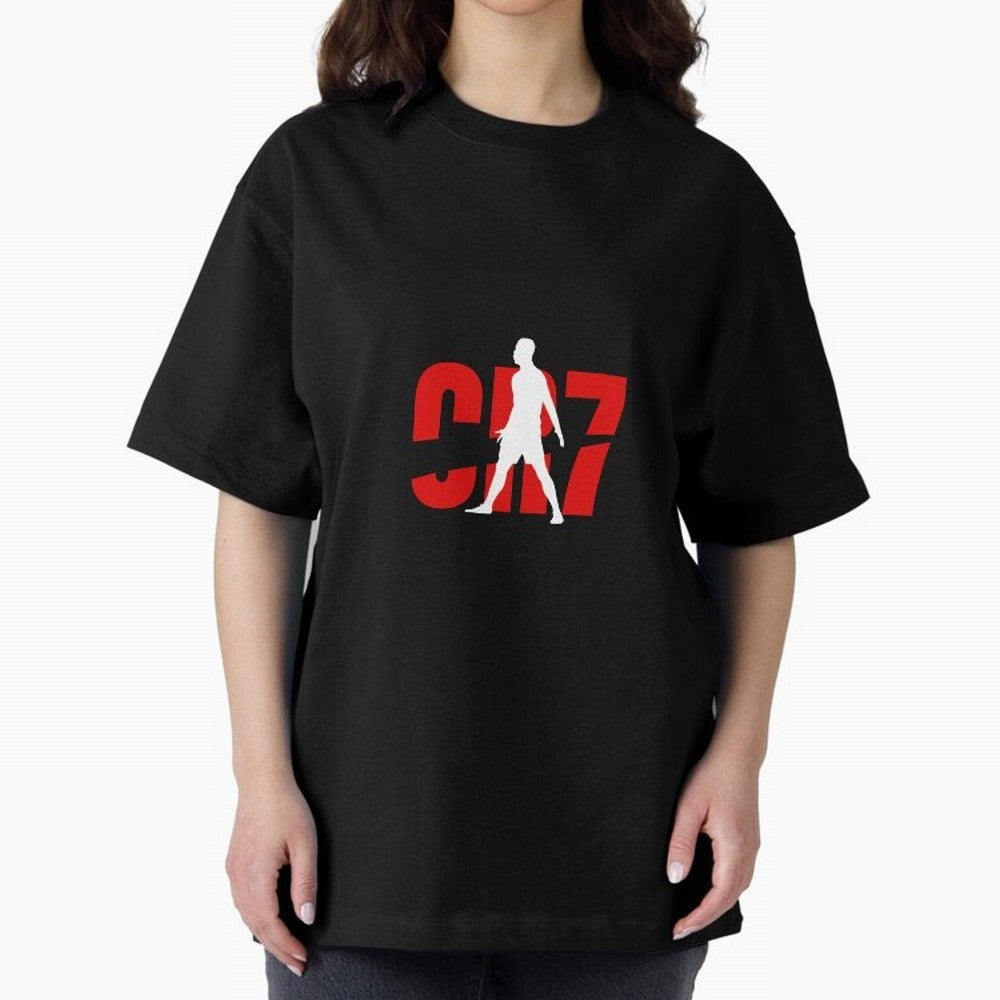 cristiano Ronaldo T-shirt Oversized T-Shirt Keep the Match Day Mood of FIFA World Cup 2026 Spirit, Filled with Portugal, Spain and Germany, Cristiano Ronaldo, Haaland and CR7, Game Day Rituals, Football Legends, Country Pride and the Road to the