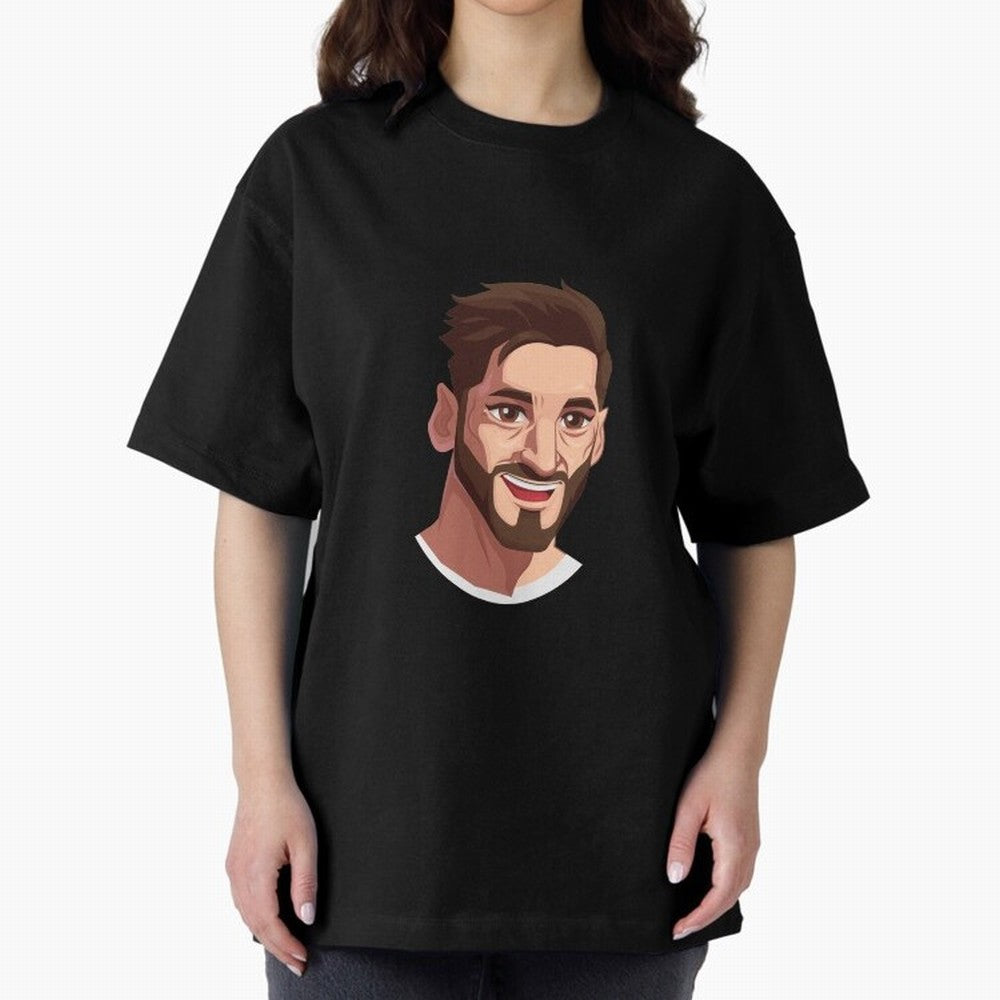 Cristiano Ronaldo Vetor Art Graphics Design Oversized T-Shirt Experience FIFA World Cup 2026 Group Stage for Fans of CR7 and Spain and Netherlands, Bringing Tournament Hype, Historic Matchups, Family Viewing Parties and Global Sports Pride; Created
