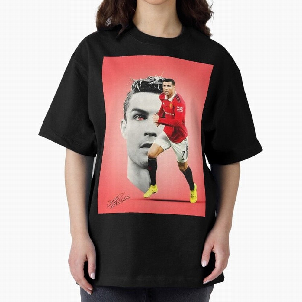 Cr7 Oversized T-Shirt Remember the FIFA World Cup 2026 Journey through CR7 and Messi Highlights, Argentina and Brazil Pride, Stadium Memories, Football Loyalty, International Chants and Championship Tradition; Ideal for Passionate Fans Who Love