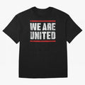We Are United Oversized T-Shirt Represent the Passion of Global Football Passion for FIFA World Cup 2026, Inspired by Neymar, Haaland and Cristiano Ronaldo, France and Portugal, Championship Spirit, Famous Goals, Roaring Crowds and International