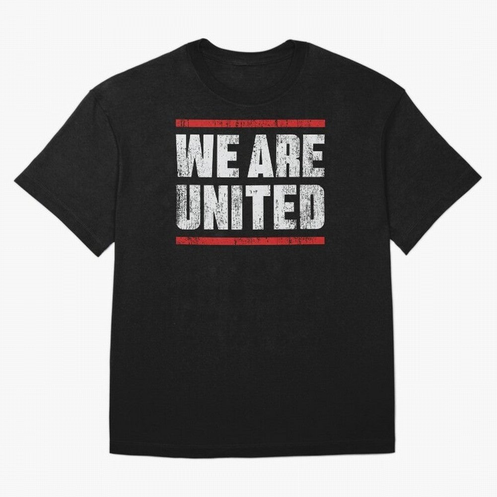 We Are United Oversized T-Shirt Represent the Passion of Global Football Passion for FIFA World Cup 2026, Inspired by Neymar, Haaland and Cristiano Ronaldo, France and Portugal, Championship Spirit, Famous Goals, Roaring Crowds and International