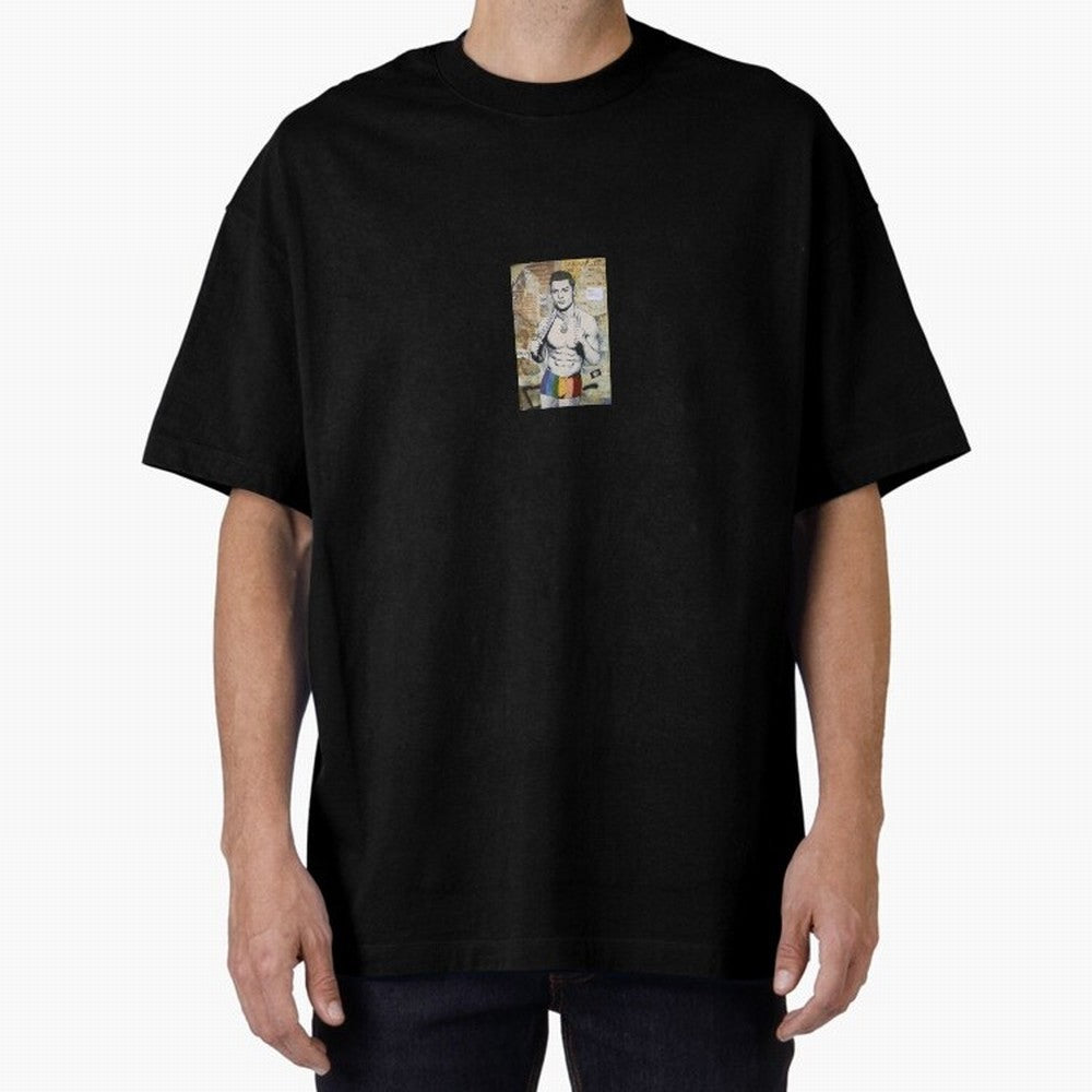 Cristiano Ronaldo LGBT graffiti Oversized T-Shirt Celebrate Supporters United by FIFA World Cup 2026 Spirit, Featuring Spain and Netherlands, Neymar, Haaland and Cristiano Ronaldo, Goal Celebration Energy, Supporter Heritage, Football Icons and