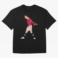 Cristiano Ronaldo Celebration Oversized T-Shirt Make Your Look Match Match Day Hype around FIFA World Cup 2026 USA Canada Mexico, Neymar, England and Germany, Stadium Memories, Football Loyalty, International Chants and Championship Tradition;