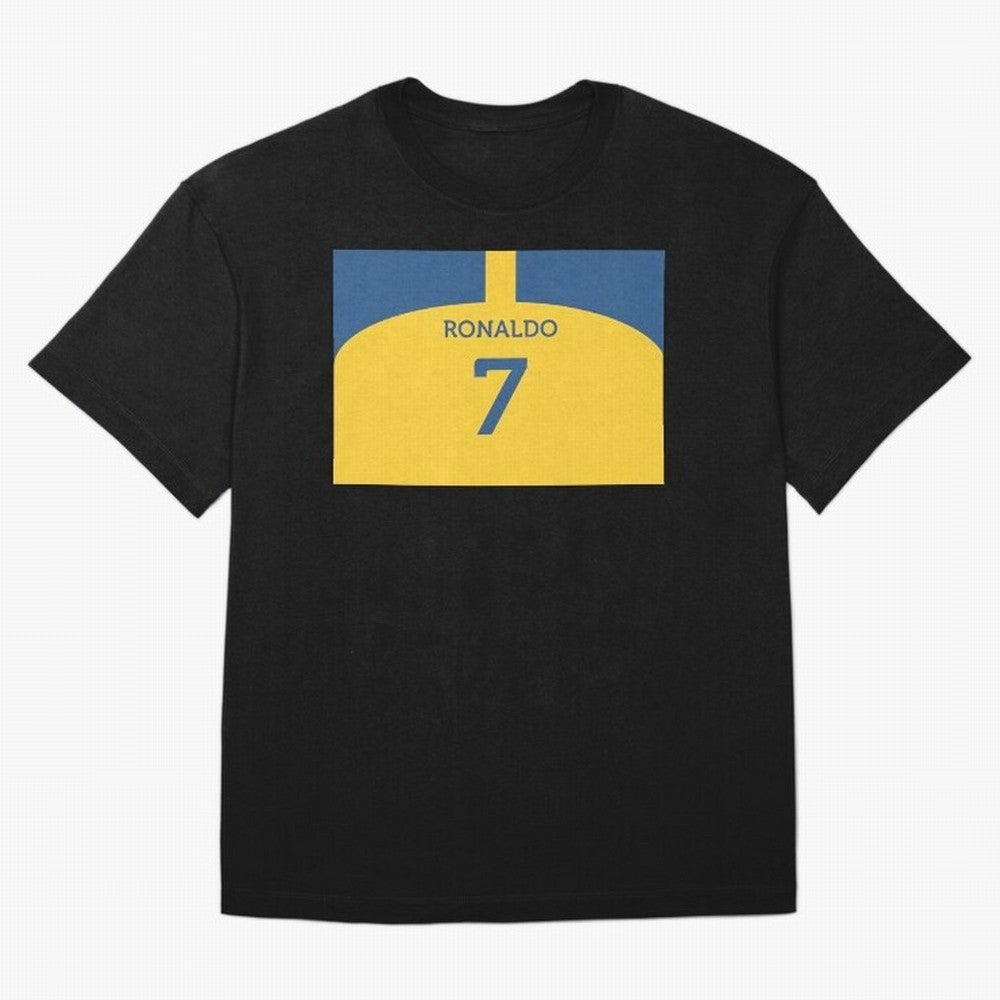 Cristiano Ronaldo Al Nassr Fc Oversized T-Shirt Join the Countdown to Match Day Hype around FIFA World Cup 2026, CR7, Spain, Supporter Pride, Iconic Celebrations, Legendary Names and Global Match Day Energy; Perfect for Fans, Collectors, Family