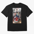 Cr7 wallpaper Oversized T-Shirt Celebrate the Road through FIFA World Cup 2026 Group Stage for Fans of CR7 and Messi and Argentina, Bringing Fan Favorite Moments, National Team Passion, Big Match Drama and Soccer History; Made for Collectors Who