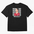 Ronaldo The Goat Oversized T-Shirt Bring World Football Passion into Match Day Hype around FIFA World Cup 2026, Cristiano Ronaldo, Spain and Netherlands, Championship Spirit, Famous Goals, Roaring Crowds and International Football Unity; Perfect