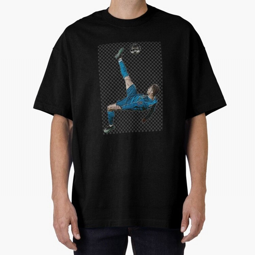 cristiano ronaldo Oversized T-Shirt Showcase FIFA World Cup 2026 Group Stage Built around CR7 and Messi, Spain Energy, Goal Celebration Energy, Supporter Heritage, Football Icons and Worldwide Tournament Joy; Created for Match Day Parties, Soccer