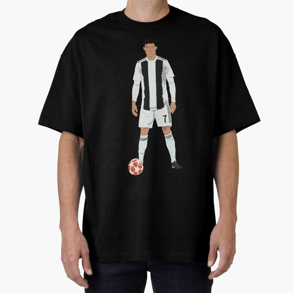 Ronaldo Stance Oversized T-Shirt Make Every Match About the FIFA World Cup 2026 Journey through Neymar, Haaland and Cristiano Ronaldo Highlights, Portugal, Spain and Germany Pride, Stadium Chants, National Pride, Trophy Dreams and Unforgettable