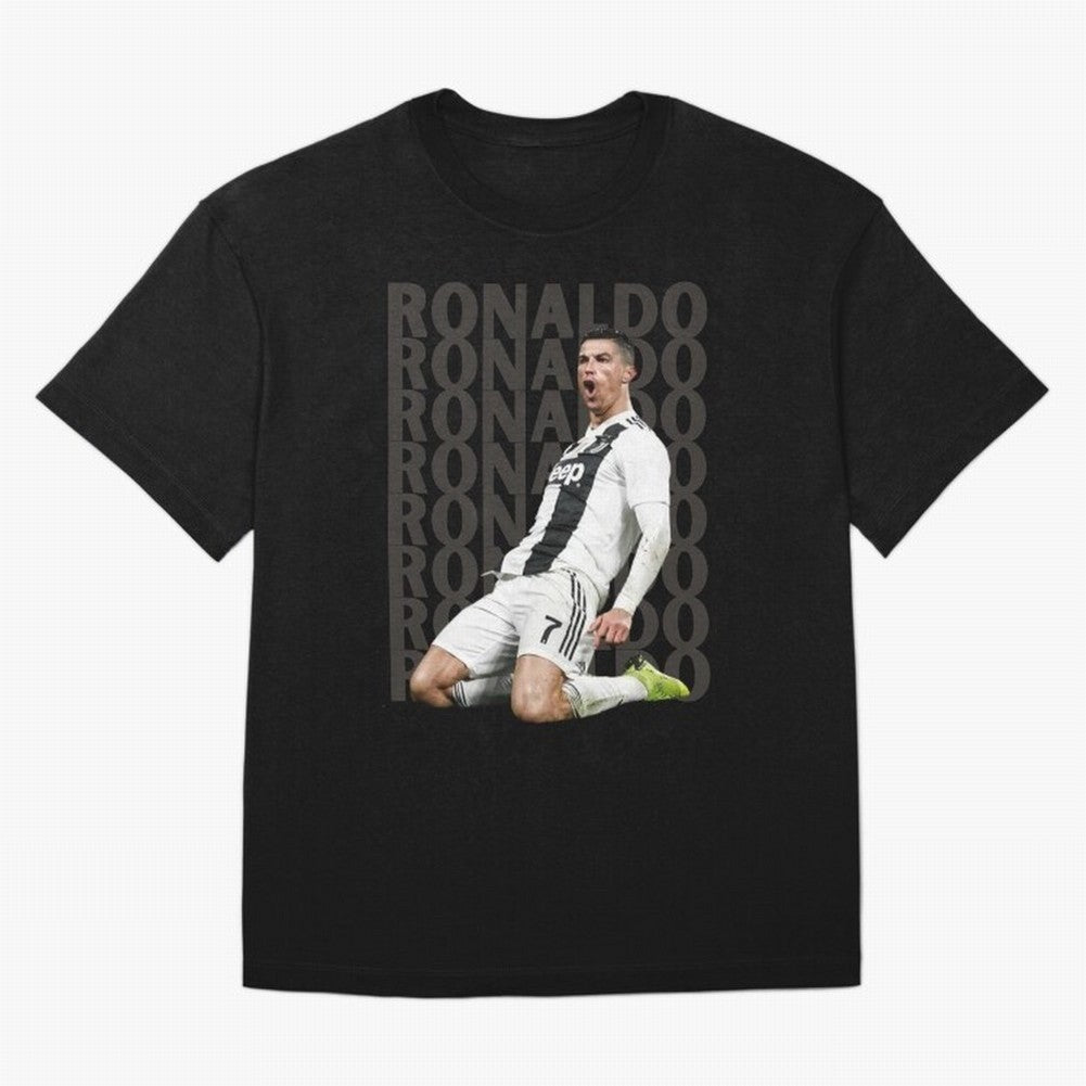 Cristiano Ronaldo | Portugal | Football | GOAT | Juventus Oversized T-Shirt Relive the FIFA World Cup 2026 USA Canada Mexico Journey through Neymar, Haaland and Cristiano Ronaldo Highlights, France and Portugal Pride, Global Supporter Spirit,