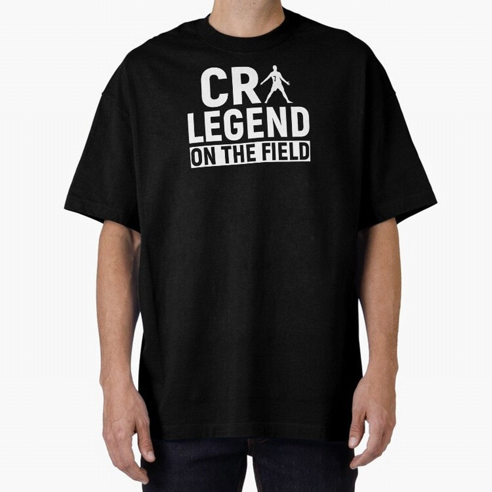 Cr7 Legend On The Field Oversized T-Shirt Celebrate the Magic of Match Day Hype around FIFA World Cup 2026, Messi and Cristiano Ronaldo, Netherlands, Champion Mindset, Group Stage Buzz, Knockout Tension and Passionate Fan Culture; Great for Watch