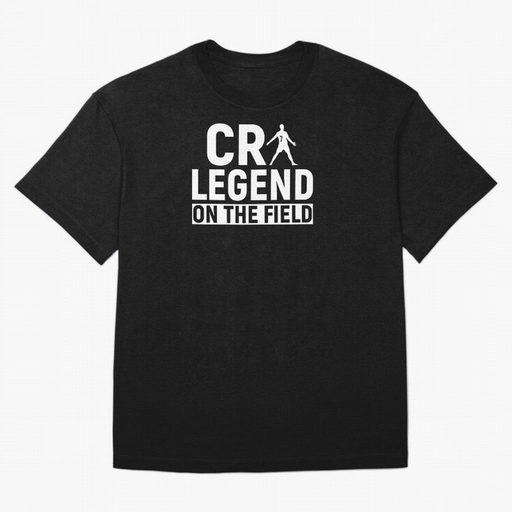 Cr7 Legend On The Field Oversized T-Shirt Celebrate the Magic of Match Day Hype around FIFA World Cup 2026, Messi and Cristiano Ronaldo, Netherlands, Champion Mindset, Group Stage Buzz, Knockout Tension and Passionate Fan Culture; Great for Watch