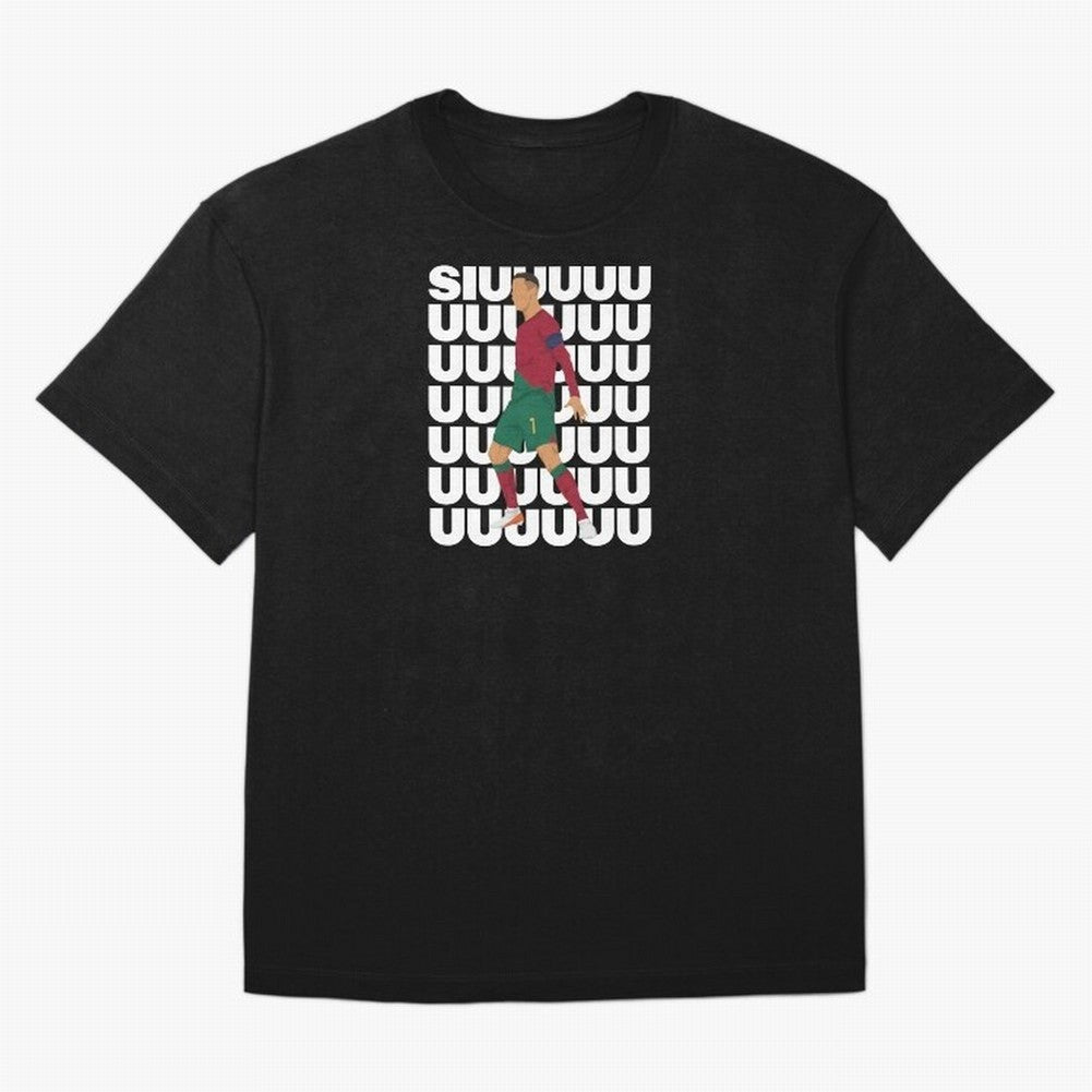 SIUUUUUU! Ronaldo Oversized T-Shirt Join Supporters Worldwide for FIFA World Cup 2026 Group Stage for Fans of Cristiano Ronaldo, Haaland and CR7 and Argentina and Brazil, Bringing Classic Soccer Heritage, Championship Pressure, Fan Loyalty and