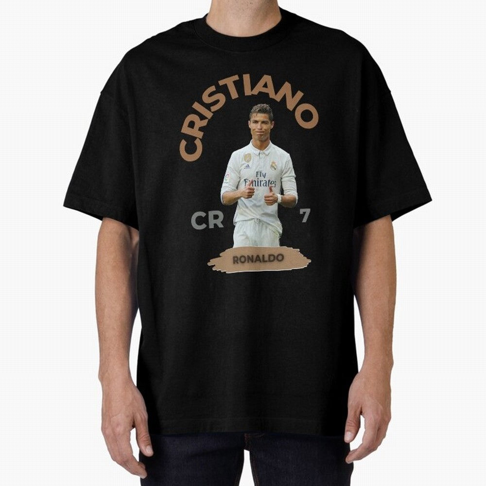 Essential Cristiano Ronaldo Siuuu Oversized T-Shirt Spotlight FIFA World Cup 2026 USA Canada Mexico Celebrating Haaland and Mbappe, Netherlands Energy, Global Supporter Spirit, Legendary Goals, National Colors and Tournament Celebration; Ideal for