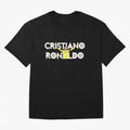 Cristiano Ronaldo Oversized T-Shirt Celebrate Fan Culture around Match Day Hype around FIFA World Cup 2026 Group Stage, Messi, Neymar and Mbappe, England, France and Netherlands, Football Passion, Legendary Performances, Festival Vibes and