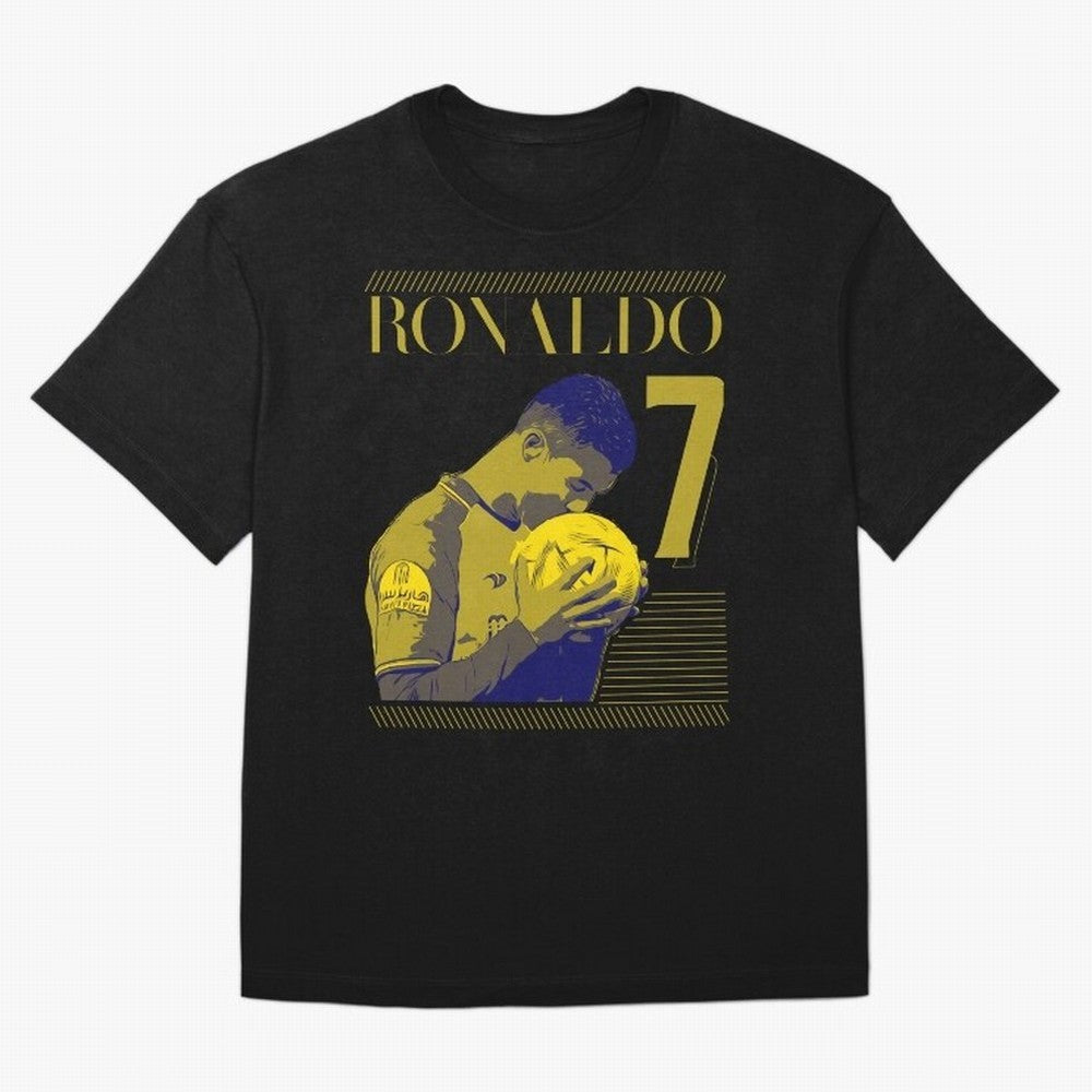 Cristiano Ronaldo Its Yellow Oversized T-Shirt Cheer for FIFA World Cup 2026 Group Stage Spirit, Made for Netherlands, Cristiano Ronaldo, Haaland and CR7, Stadium Memories, Football Loyalty, International Chants and Championship Tradition; Made for